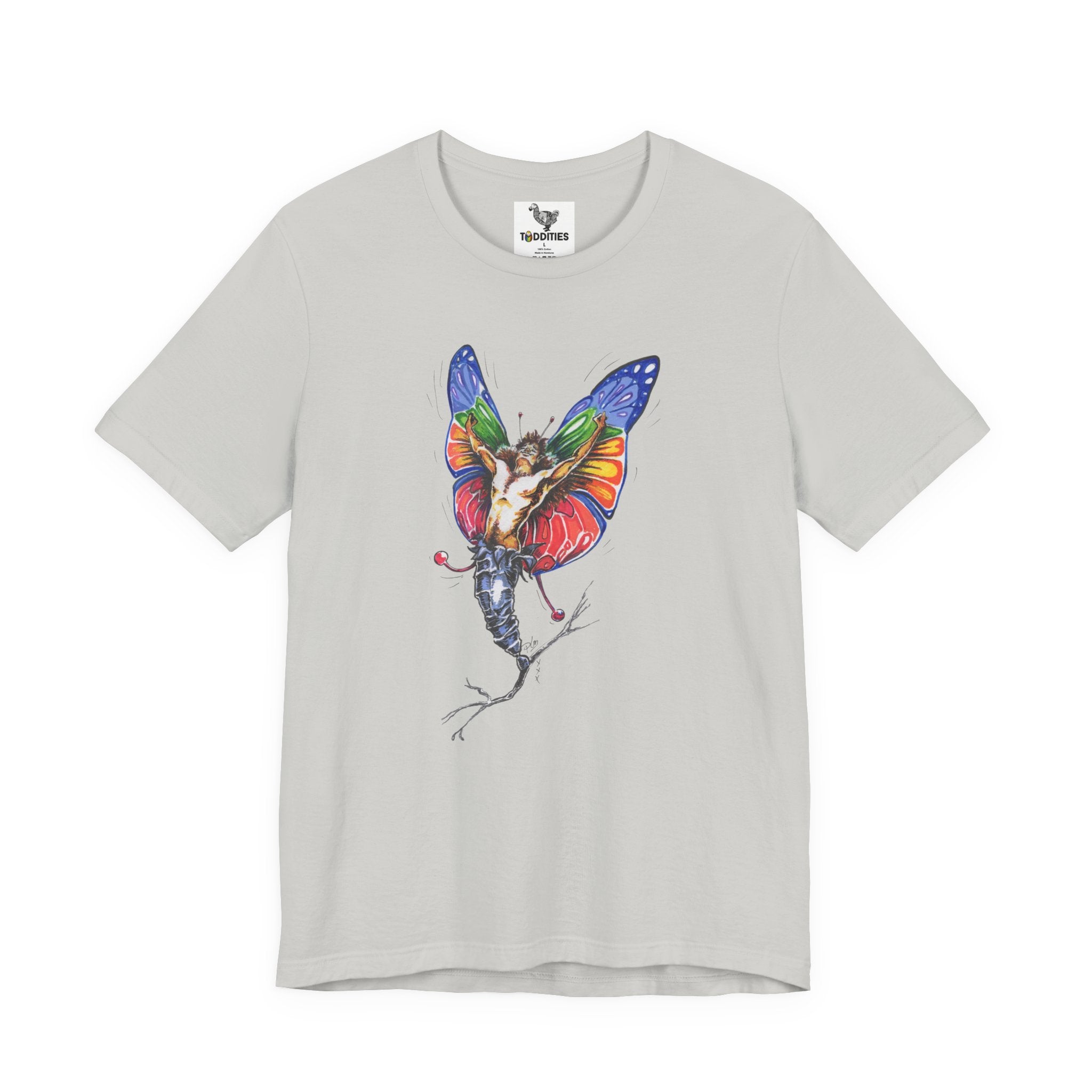Butterfly Fairy with Rainbow Wings  Unisex Tshirt