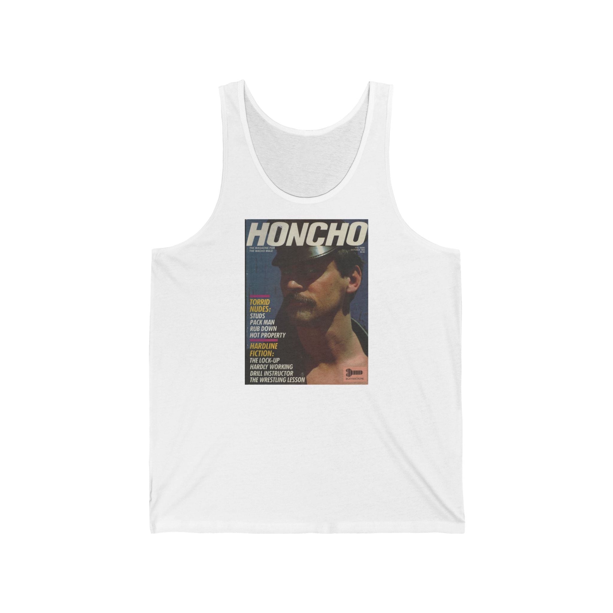 Honcho Hardline Fiction Unisex Cotton T-shirt Tank Top