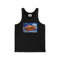 Buddha on a Hot Dog Unisex Cotton Tank Top