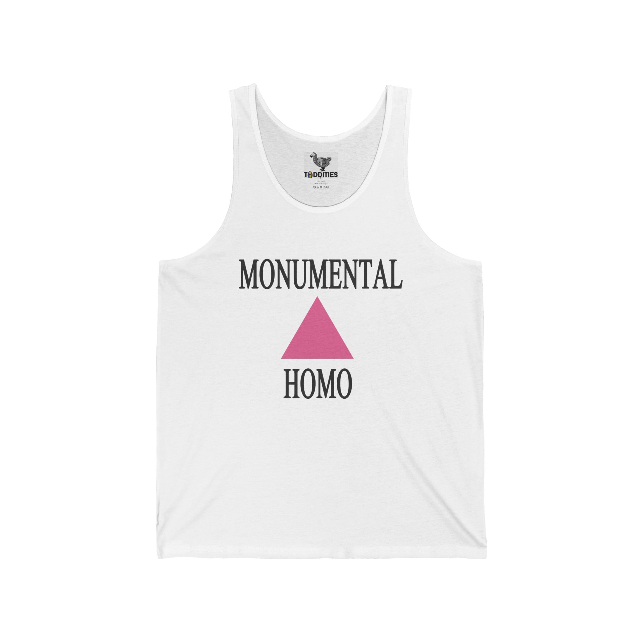 Monumental Homo Unisex Cotton Tank Top