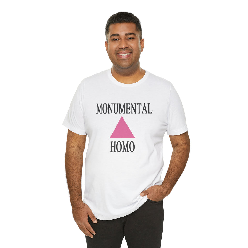Monumental Homo Unisex Heavy Cotton Tshirt