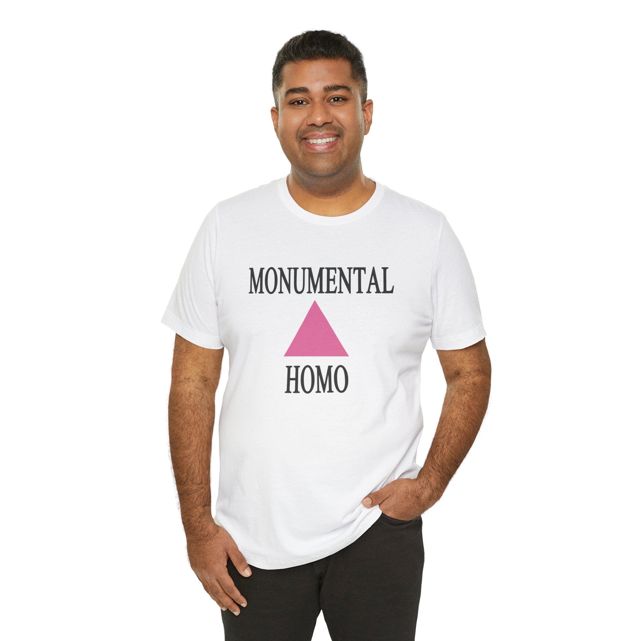 Monumental Homo Unisex Heavy Cotton Tshirt