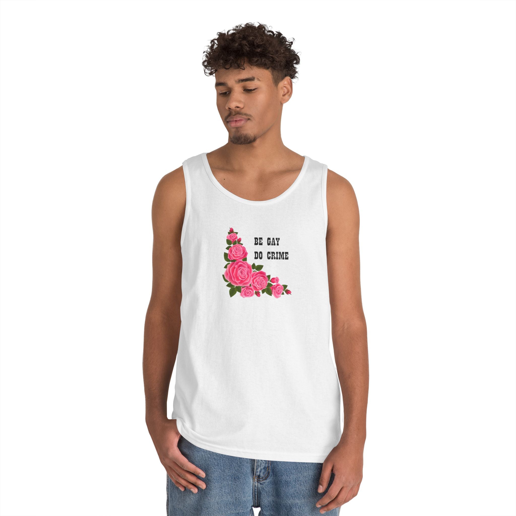 Be Gay Do Crime Unisex Tank Top