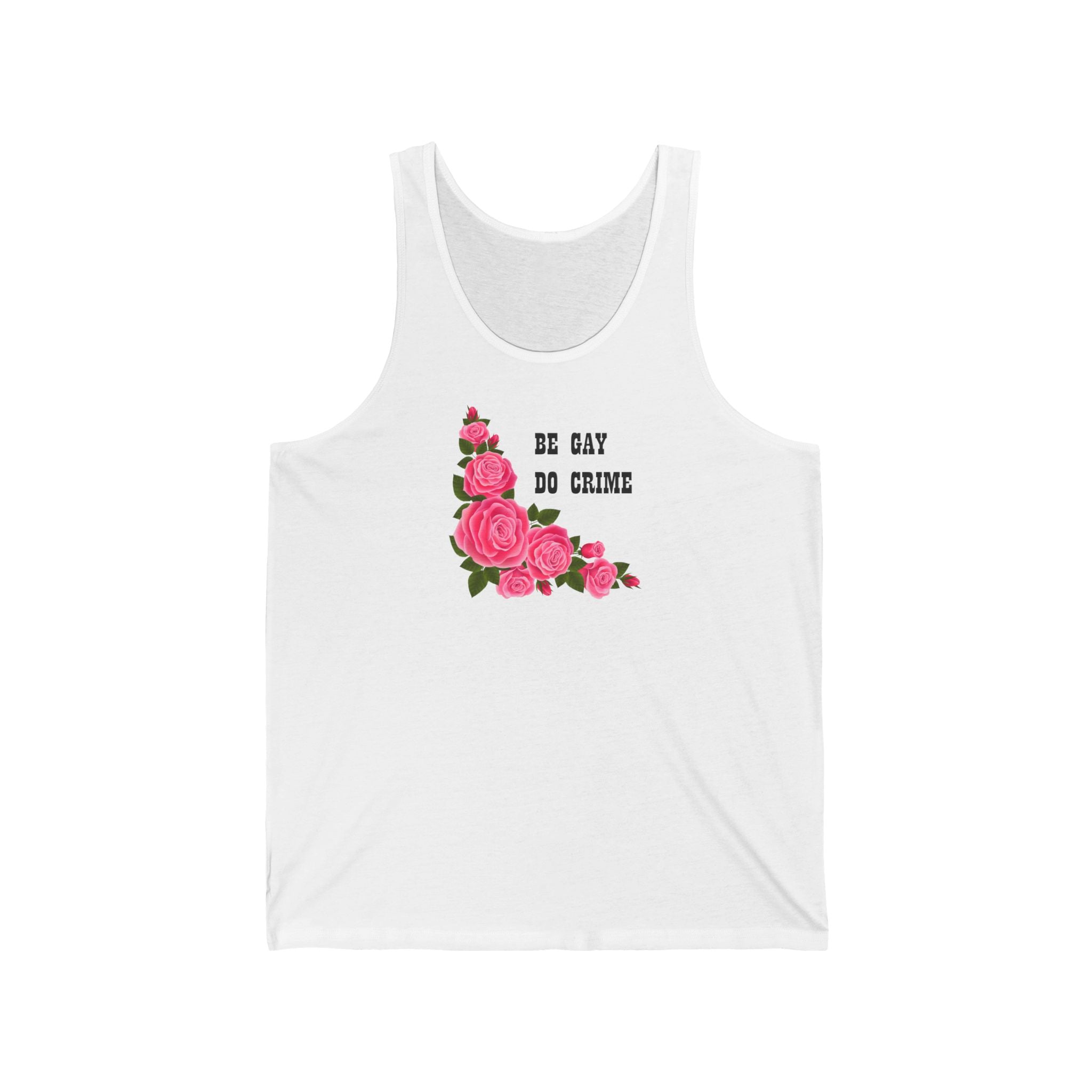 Be Gay Do Crime Unisex Tank Top