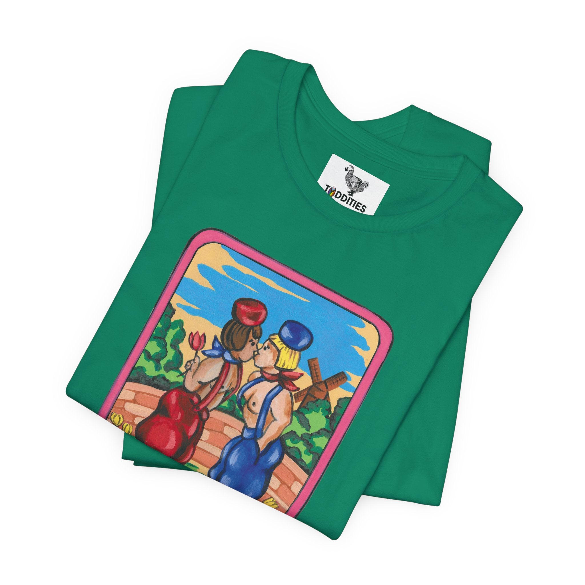 Dutch Gay Couple SH Unisex Cotton Tshirt