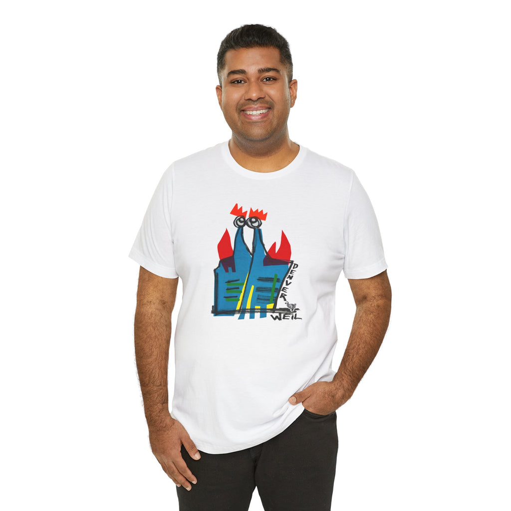 Gay Couple Denver Unisex Heavy Cotton Tshirt